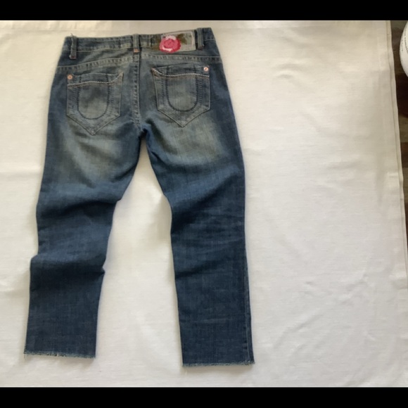 Cropped frayed leg jeans - Picture 5 of 6